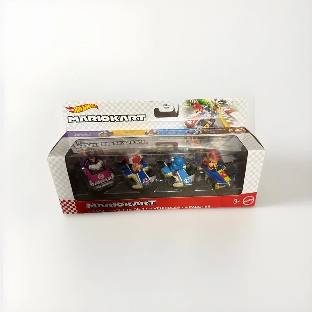 Hot‎ Wheels Mariokart 4 Pack